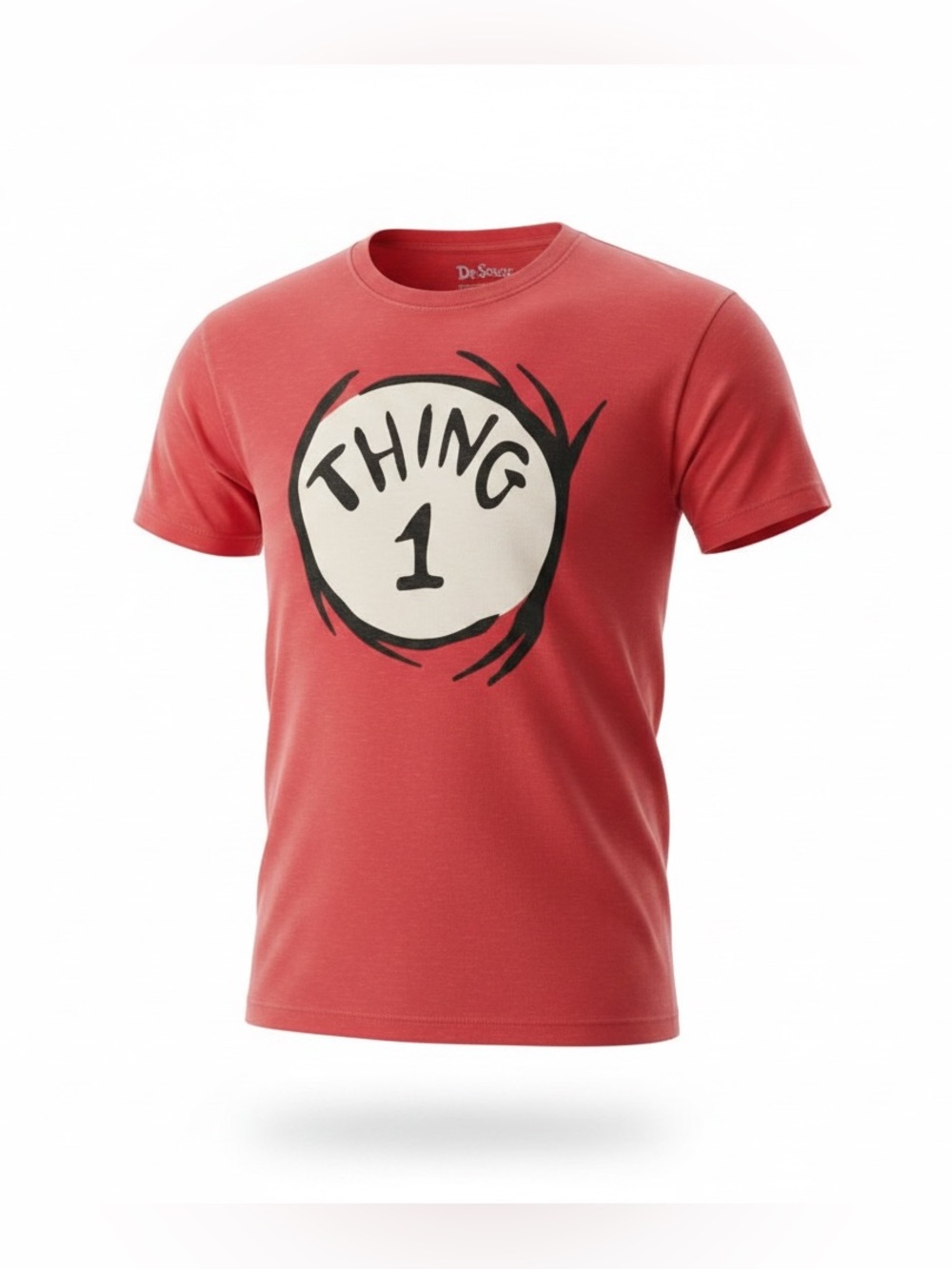 Dr. Seuss Red "Thing 1" Short Sleeve Tee